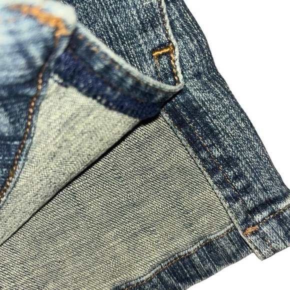 Vintage Y2K Rampage Jean Company Denim Low Rise Double Button Bootcut Jeans - Picture 8 of 13